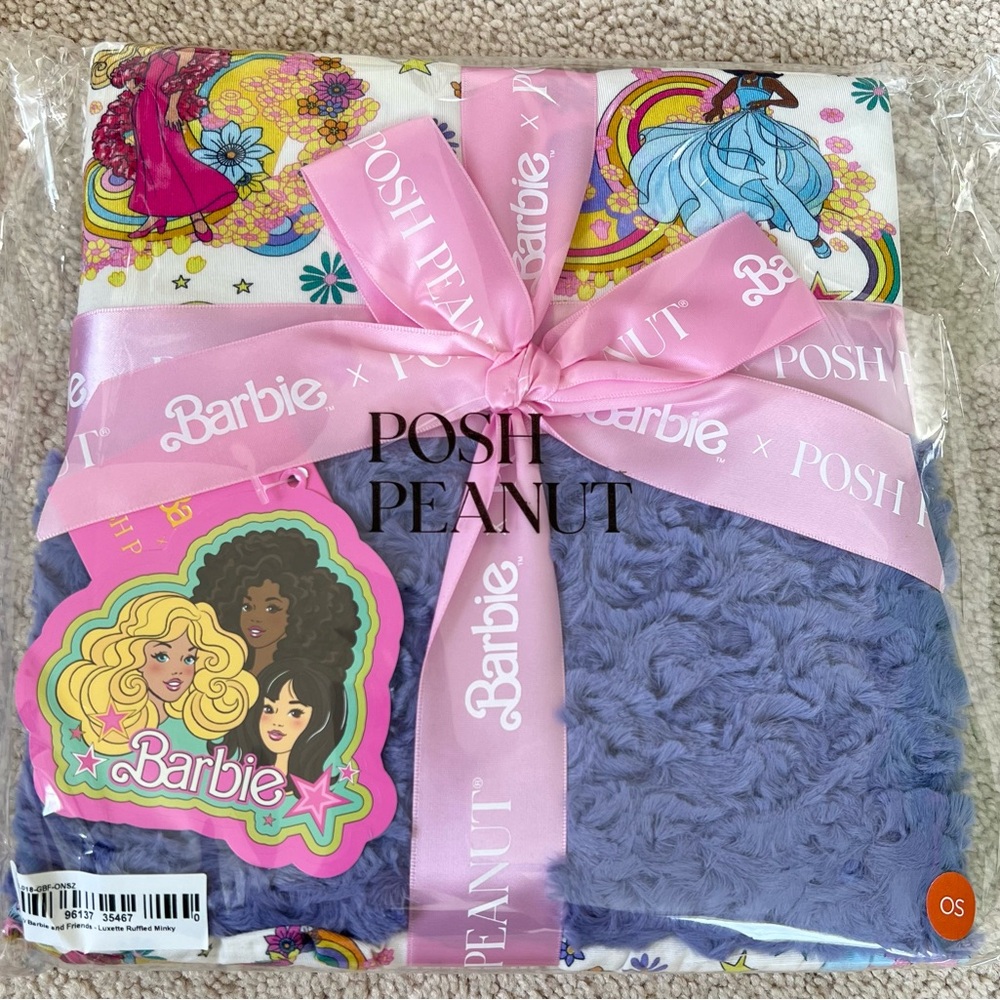 Posh peanut Groovy Barbie & friends Minky ruffled luxette patoo